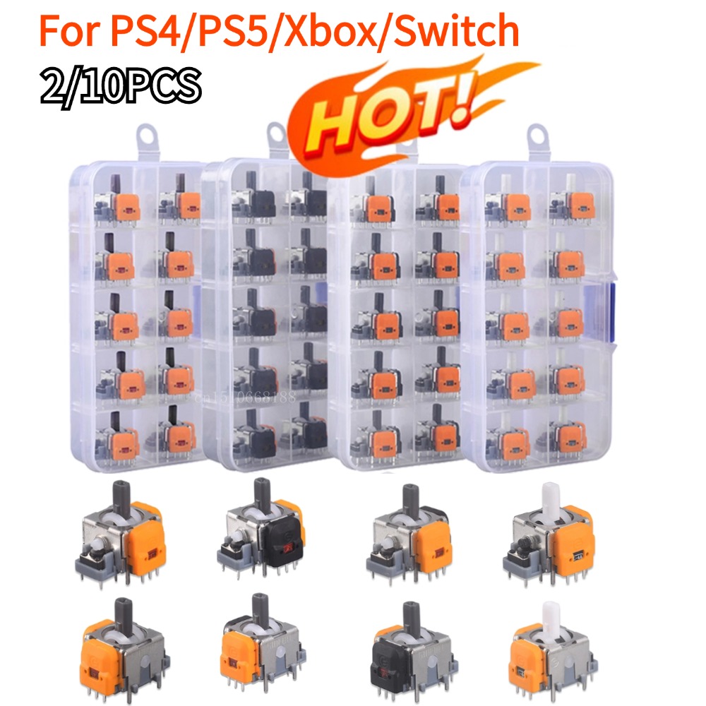 3D Printing Xbox Controller - 2/10 adet Yedek 3D Analog Joystick
