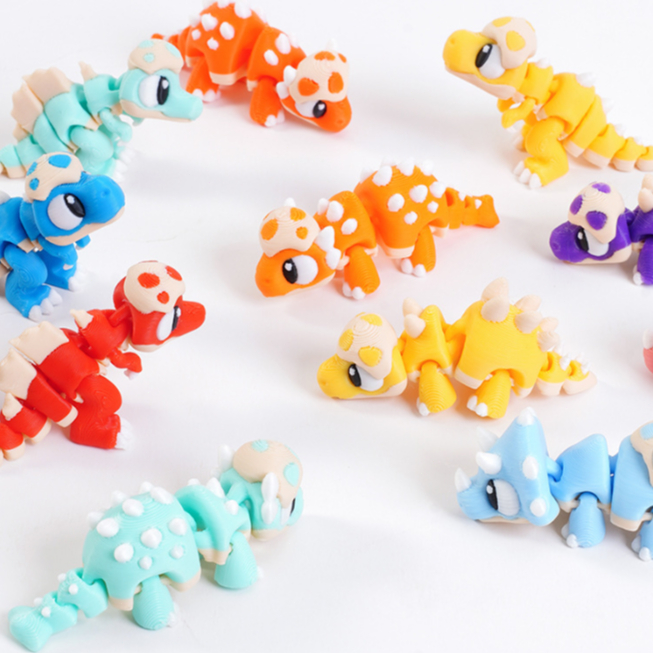 3D Printing Household Items - 3D Baskılı Çizgi Film Tyrannosaurus Rex