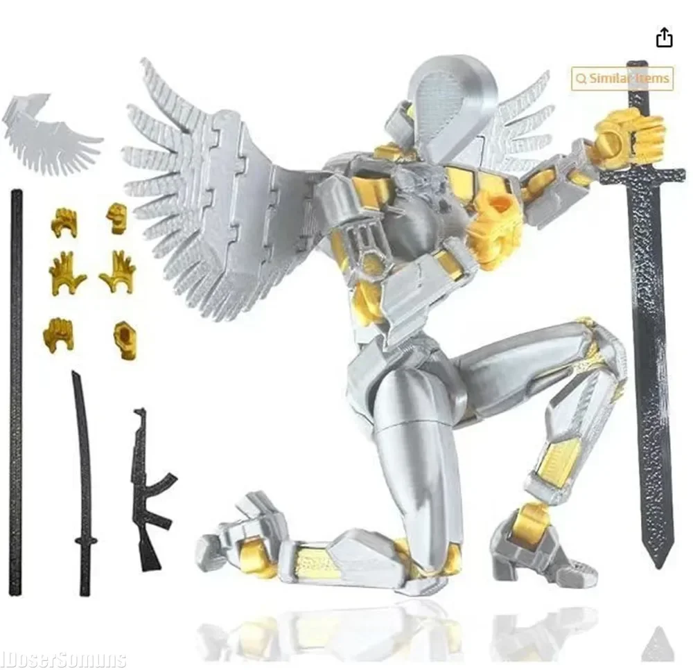 3D Printing Robot - 3D Baskılı Oyuncaklar Aksiyon Figürleri DIY