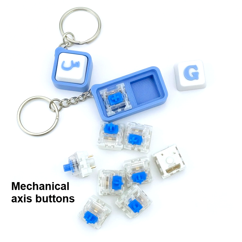 3D Printing Keychain - Yeni Mekanik Anahtar Fidget Oyuncak DIY
