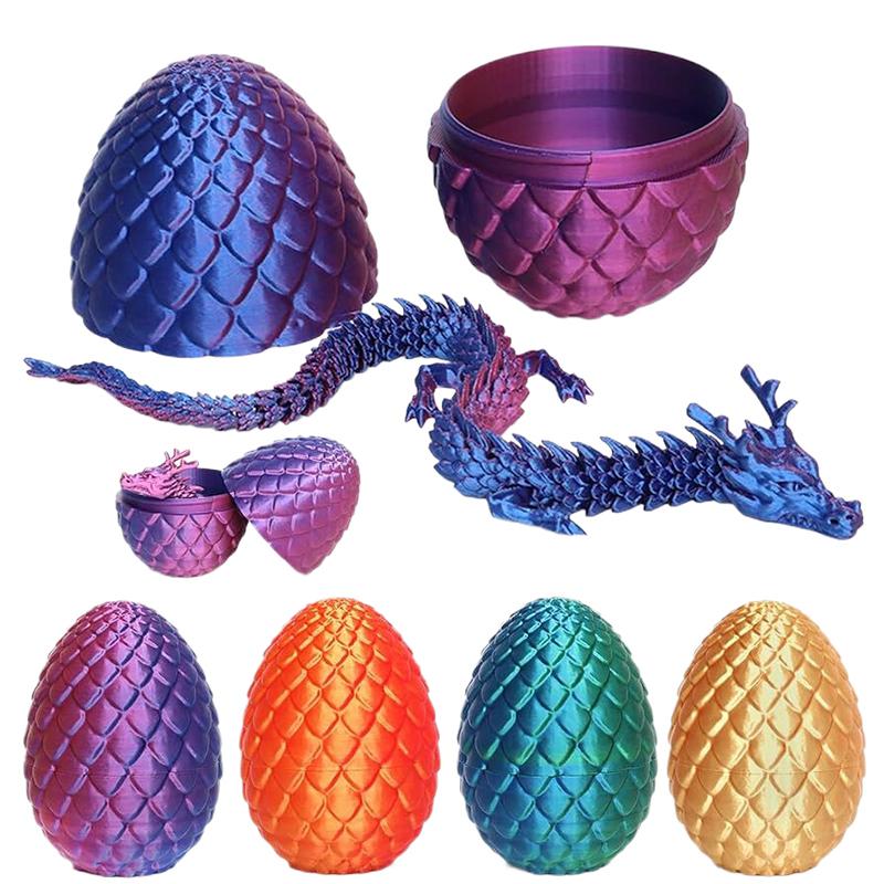 3D Printing Household Items - 3D Baskılı 30 cm Ejderha Yumurtası
