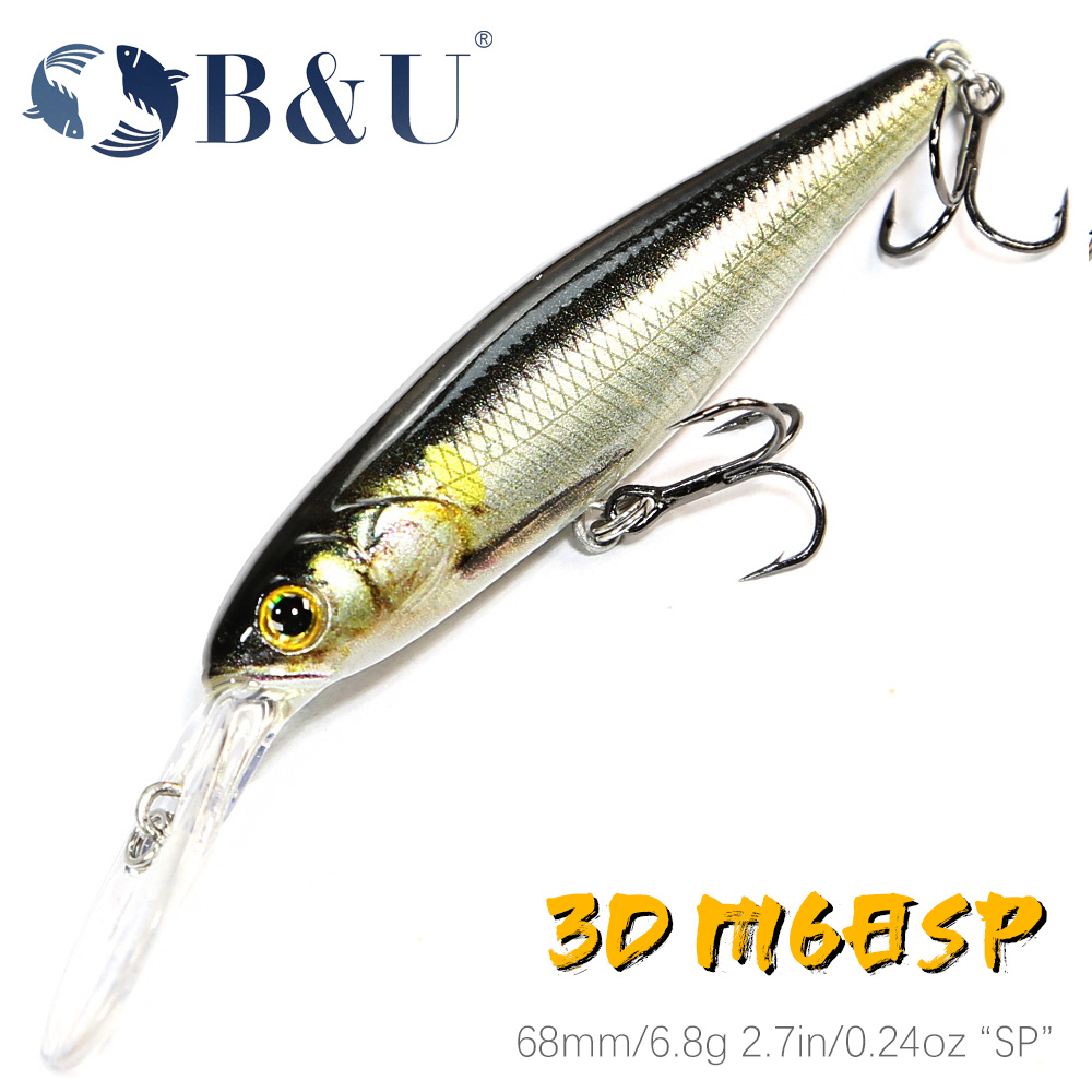 3D Printing Lure - B&U 68mm 3D Baskı Shad Asma