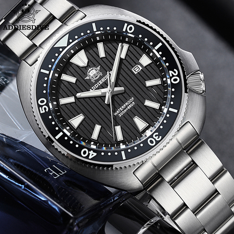 3D Printing Watch - ADDIESDIVE Yeni erkek Saatleri Kuvars Kol