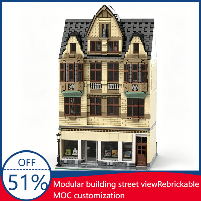 3D Printing House - 4418 Parça Modüler Şehir Evi Baskı