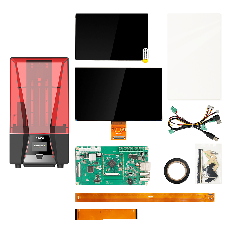 3D Printing Elegoo - Elegoo Saturn 2 için 10.1 İnç