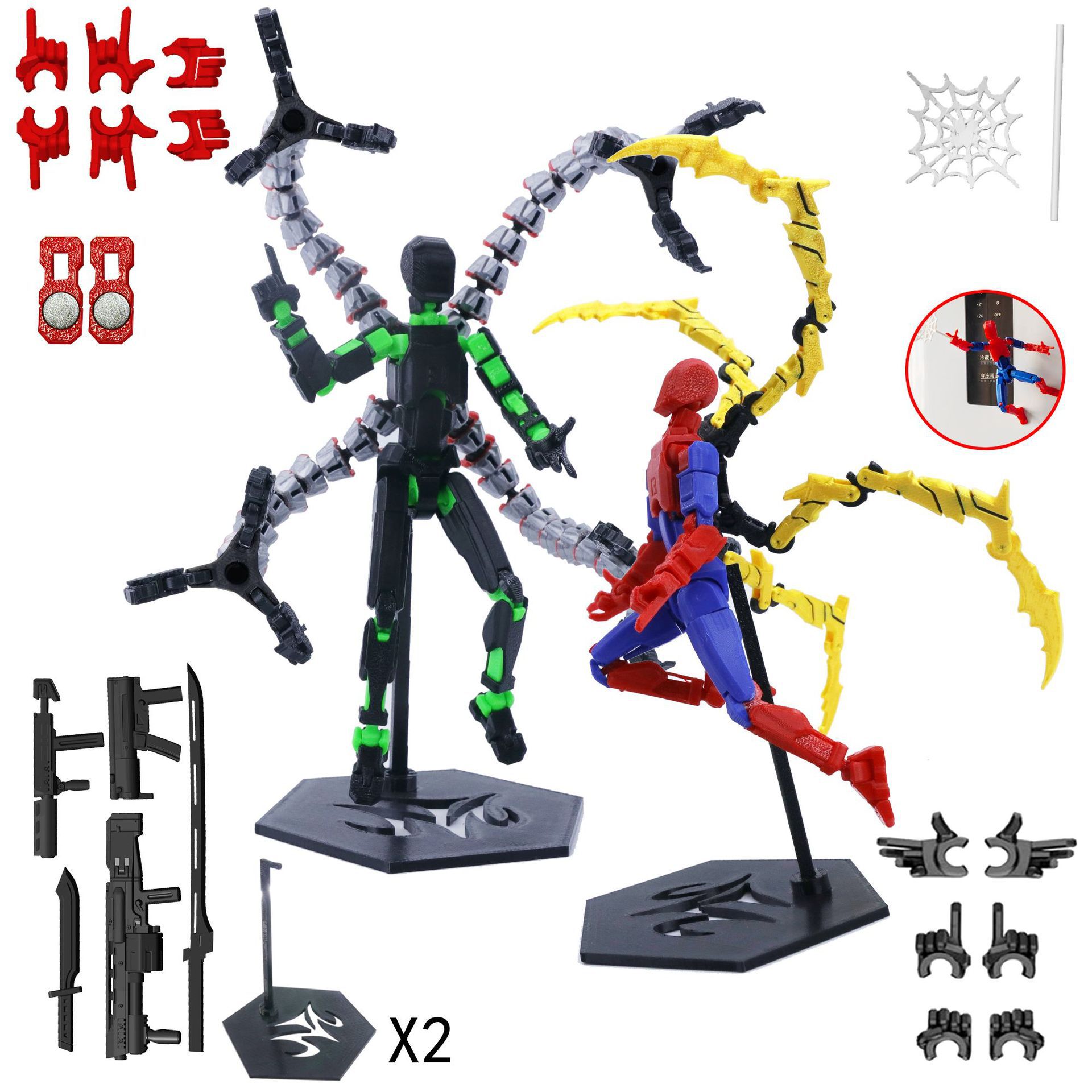 3D Baskılı Robot Model Oyuncak - 3D Printing Robot incelemesi ve fiyatı