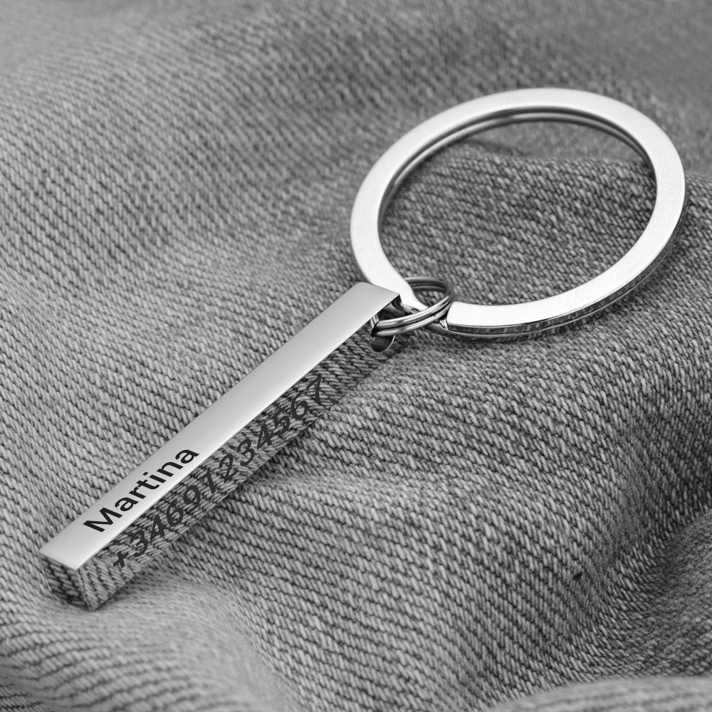 Paslanmaz Çelik Kişiselleştiri - 3D Printing Keychain incelemesi ve fiyatı