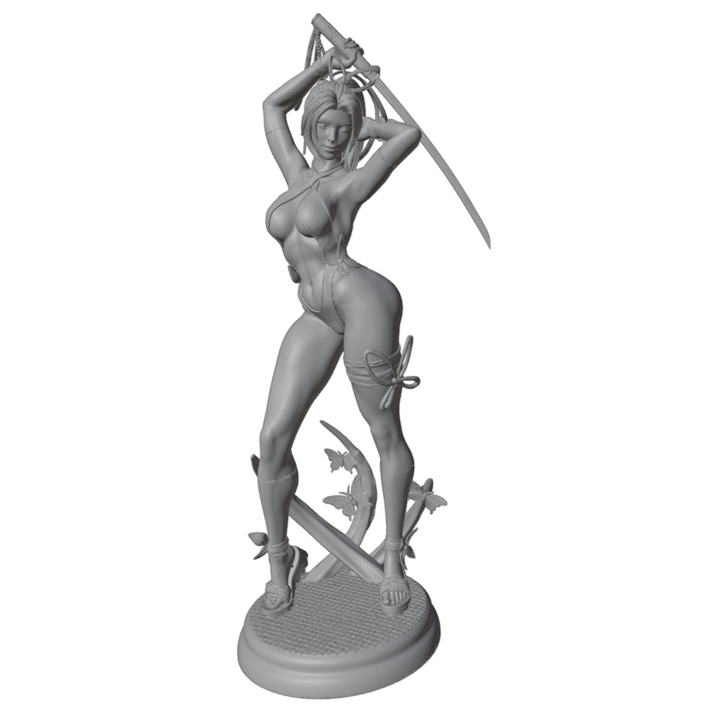 1/24 Kadın 	 Savaşçı Reçine Mo - 3D Printing Nyc incelemesi ve fiyatı