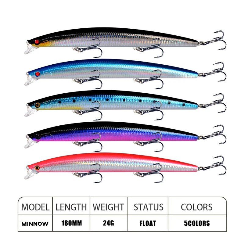 Minnow Balıkçılık Cazibesi Laz - 3D Printing Lure incelemesi ve fiyatı