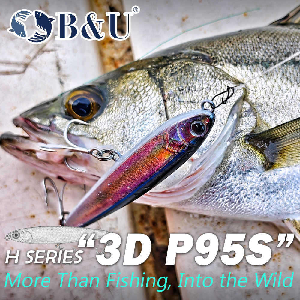 B&U Sinking Pencil Balıkçılık  - 3D Printing Lure incelemesi ve fiyatı