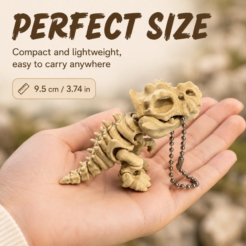 Yeni 3D Baskılı Tyrannosaurus  - 3D Printing Keychain incelemesi ve fiyatı