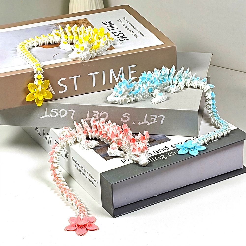 Simüle Gözlerle Donatılmış 3D  - 3D Printing Dragon incelemesi ve fiyatı