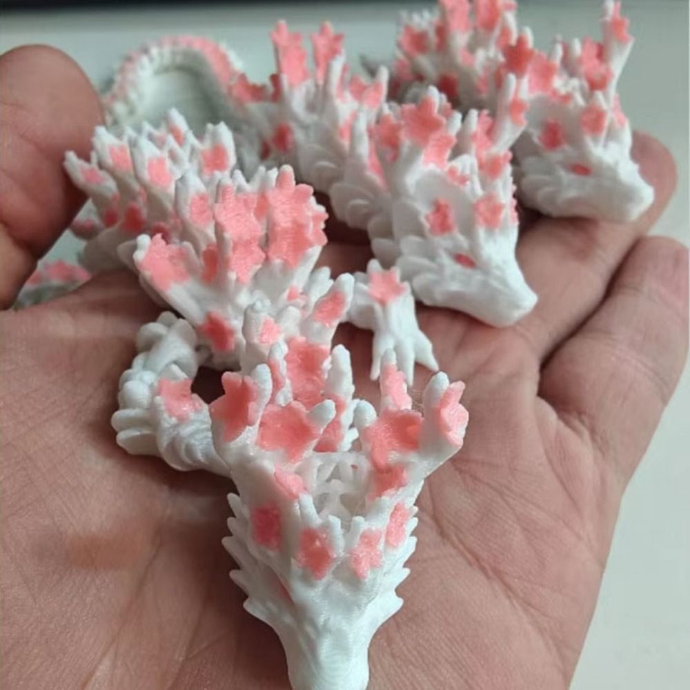 Simüle Gözlerle Donatılmış 3D  - 3D Printing Dragon incelemesi ve fiyatı