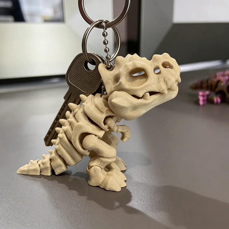 3D Baskılı Tyrannosaurus Rex İ - 3D Printing Keychain incelemesi ve fiyatı