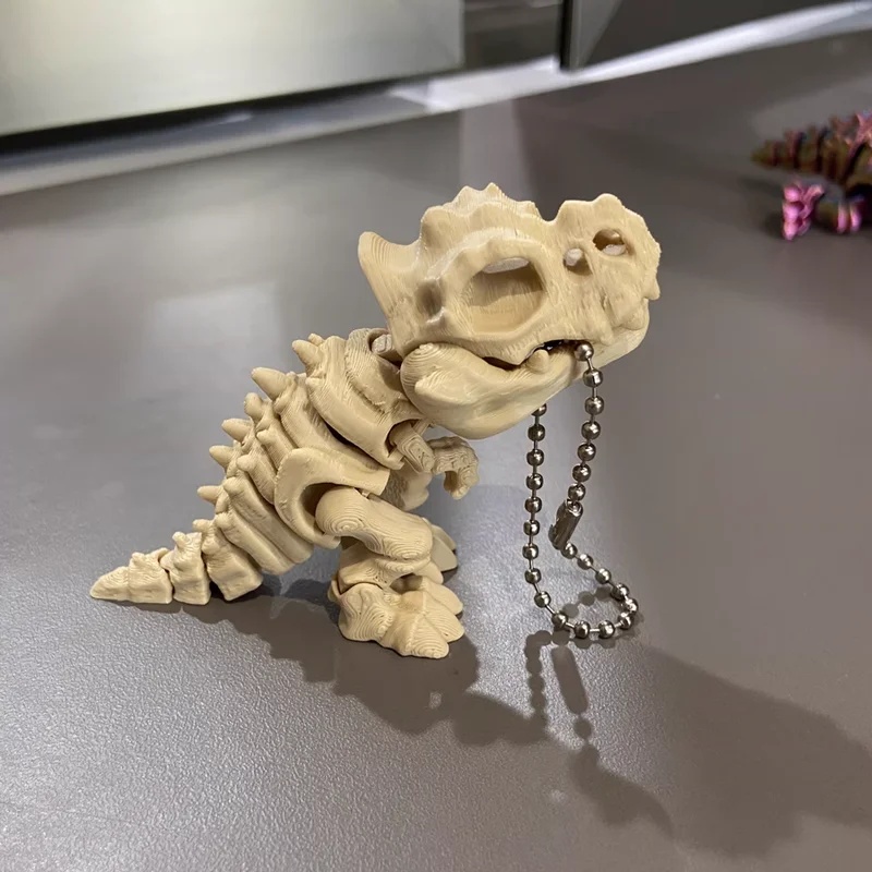 3D Baskılı Tyrannosaurus Rex İ - 3D Printing Keychain incelemesi ve fiyatı