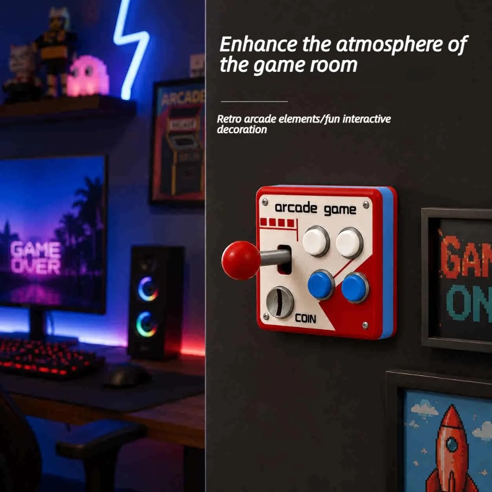 Retro Arcade Joystick Anahtar  - 3D Printing Nyc incelemesi ve fiyatı