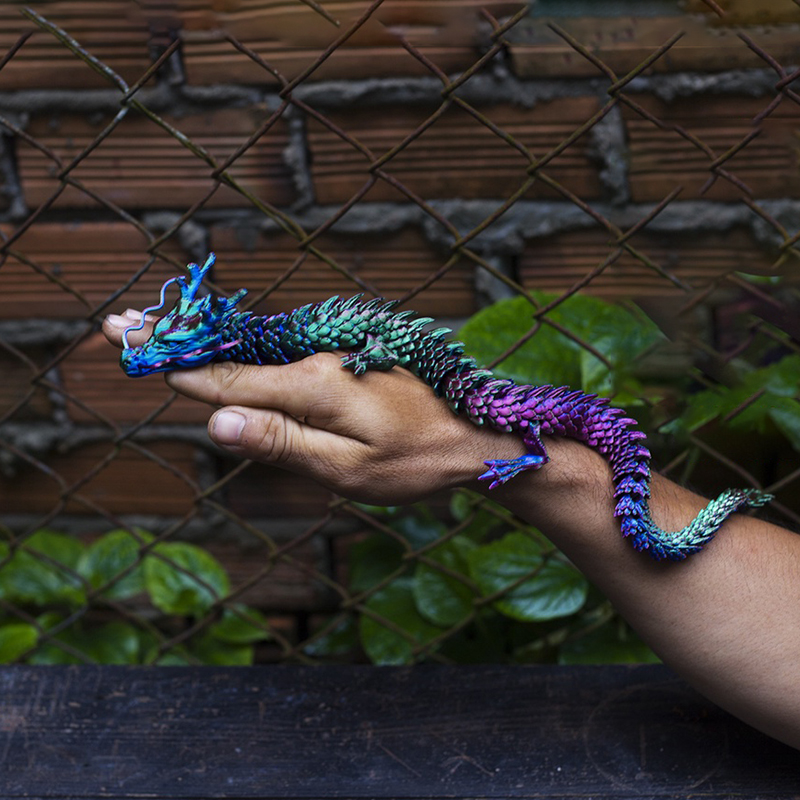 3D baskı ejderha modeli el san - 3D Printing Household Items incelemesi ve fiyatı