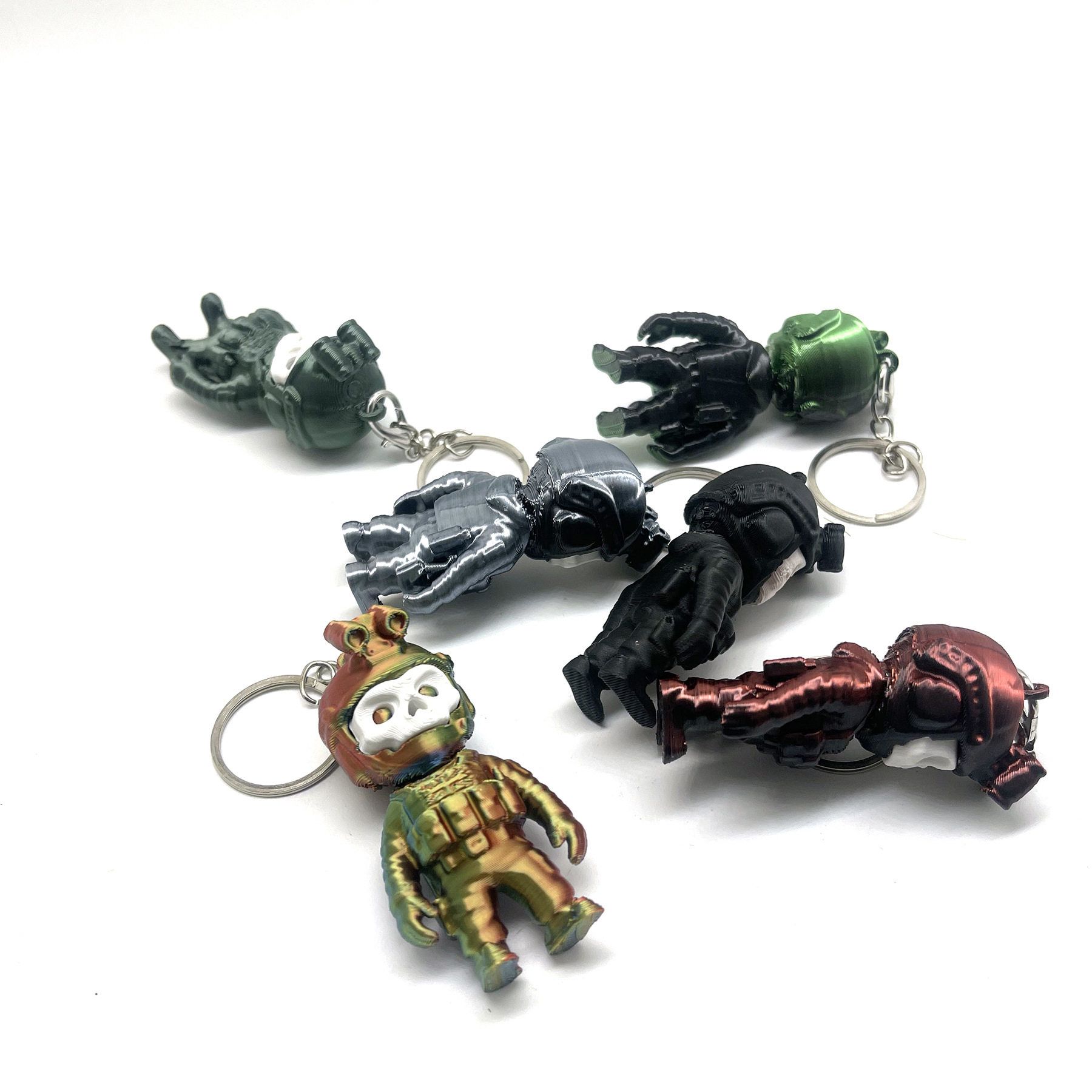2026 Sevimli Hayalet Savaşçı A - 3D Printing Keychain incelemesi ve fiyatı
