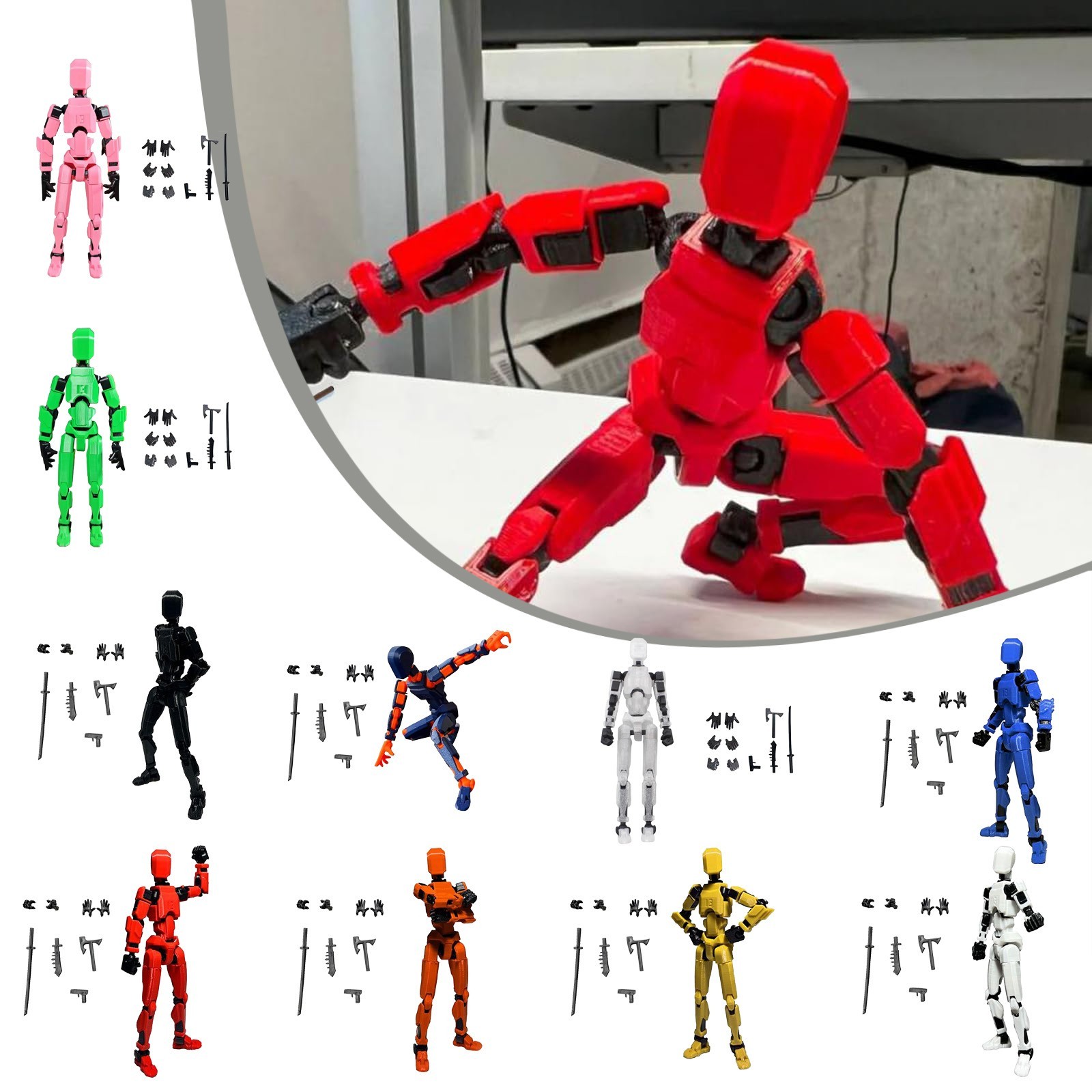 Titan 13 Kanatlı Şekil Oyuncak - 3D Printing Robot incelemesi ve fiyatı