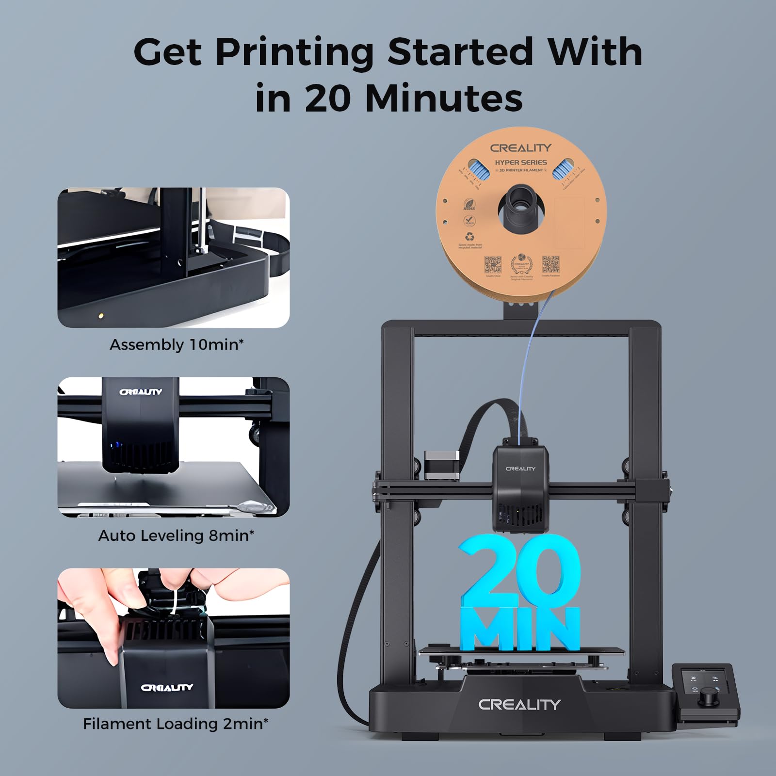 CREALITY Ender-3 V3 SE 3D yazı - 3D Printing Online incelemesi ve fiyatı