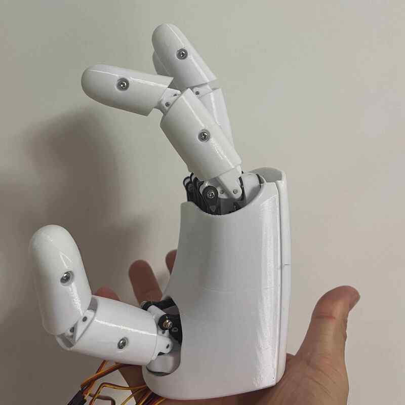 AmazingHand 8 DOF Robot El 3D  - 3D Printing Robot incelemesi ve fiyatı