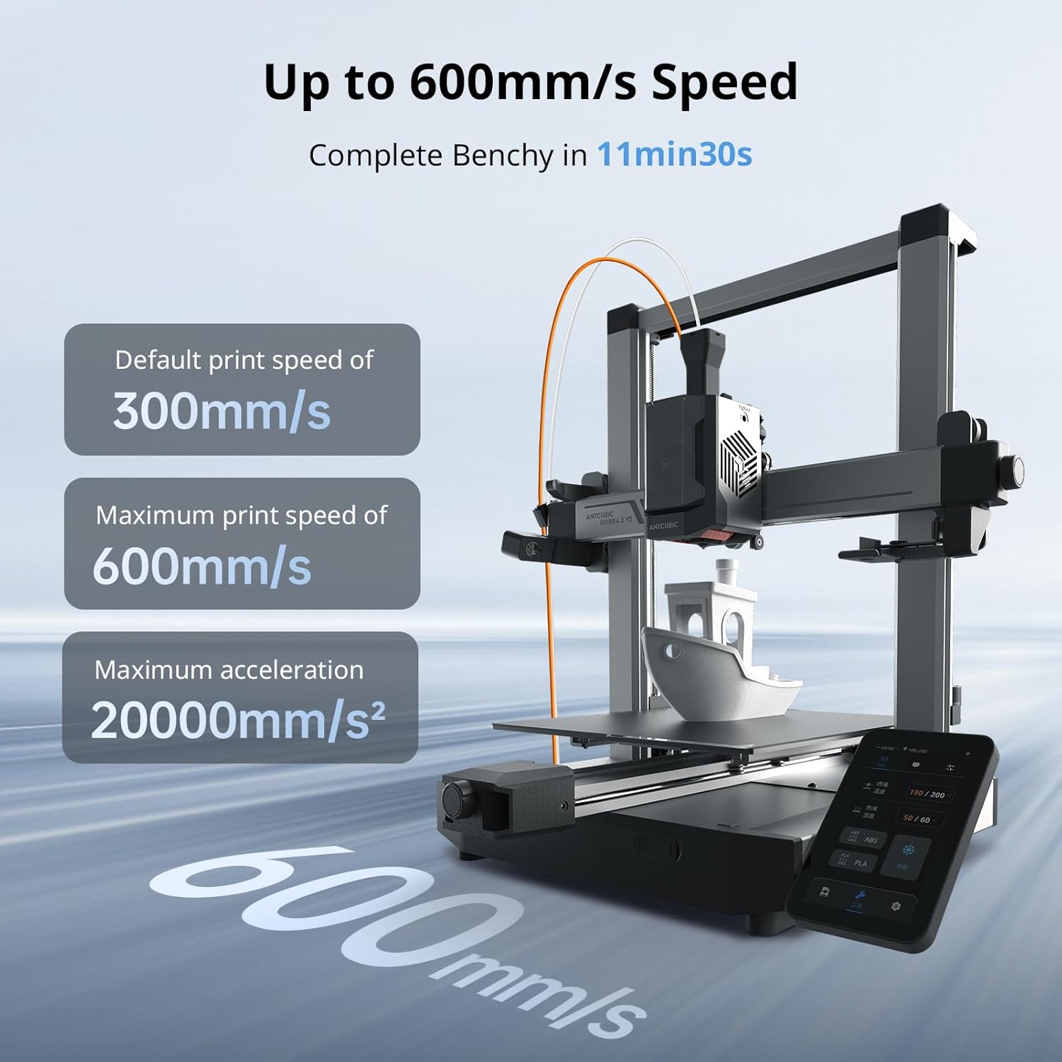 Kobra 3 V2 Combo 3D Yazıcı içi - 3D Printing Filament incelemesi ve fiyatı