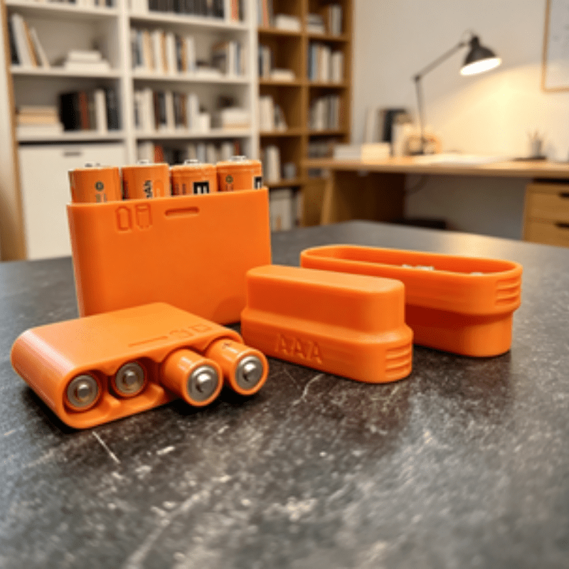 2'li Paket 4 Yuvalı AA/AAA Pil - 3D Printing Housing incelemesi ve fiyatı