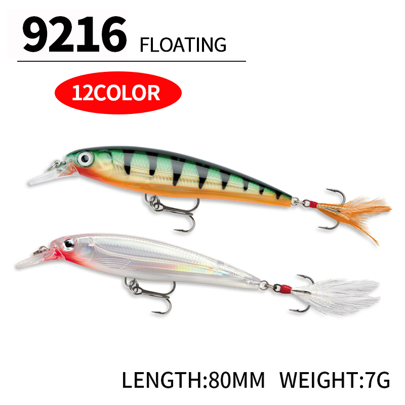 Yüzer Minnow balıkçılık Lures  - 3D Printing Lure incelemesi ve fiyatı