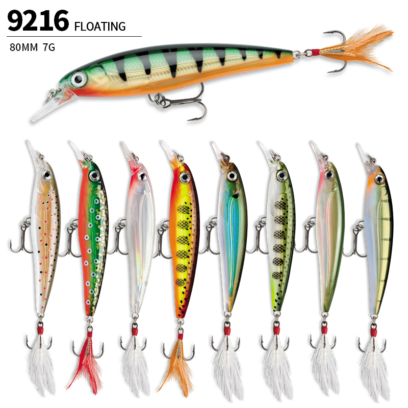 Yüzer Minnow balıkçılık Lures  - 3D Printing Lure incelemesi ve fiyatı