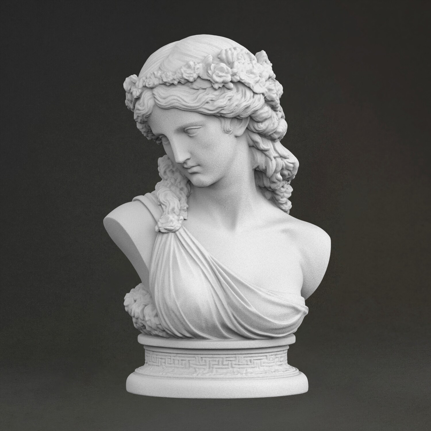 'Ariadne Büstü' Heykeli, 3D Ba - 3D Printing Material incelemesi ve fiyatı