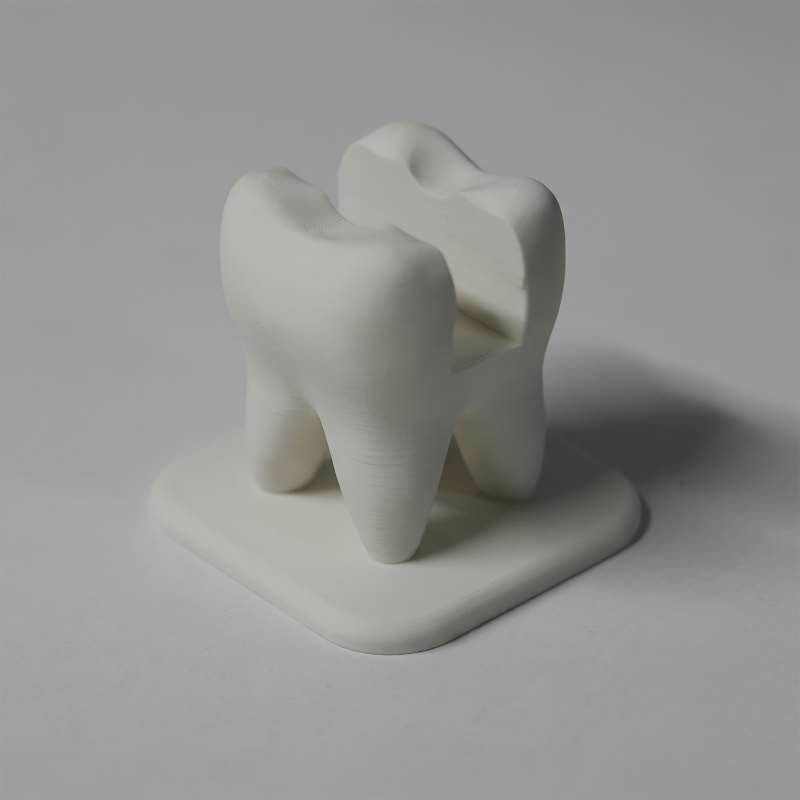 3D Baskılı Diş Şekilli Kartviz - 3D Printing Card incelemesi ve fiyatı