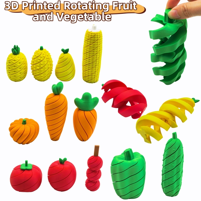 3D Baskılı Meyve ve Sebze Stre - 3D Printing Household Items incelemesi ve fiyatı