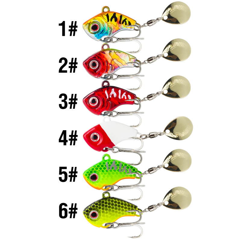 6 adet 5g/7g/10g/14g/20g Dönen - 3D Printing Lure incelemesi ve fiyatı