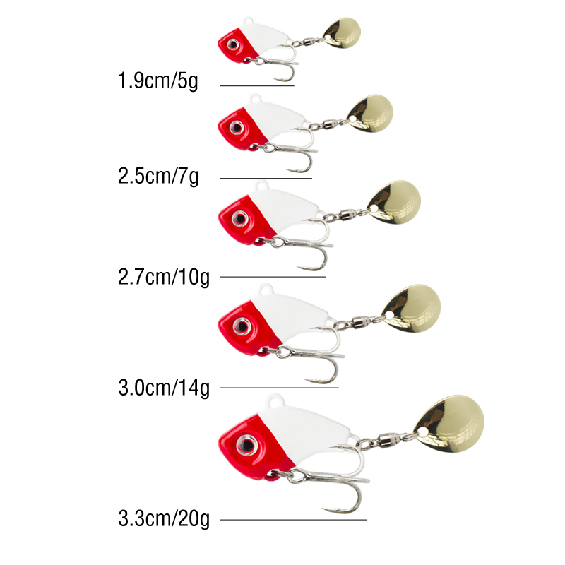 6 adet 5g/7g/10g/14g/20g Dönen - 3D Printing Lure incelemesi ve fiyatı